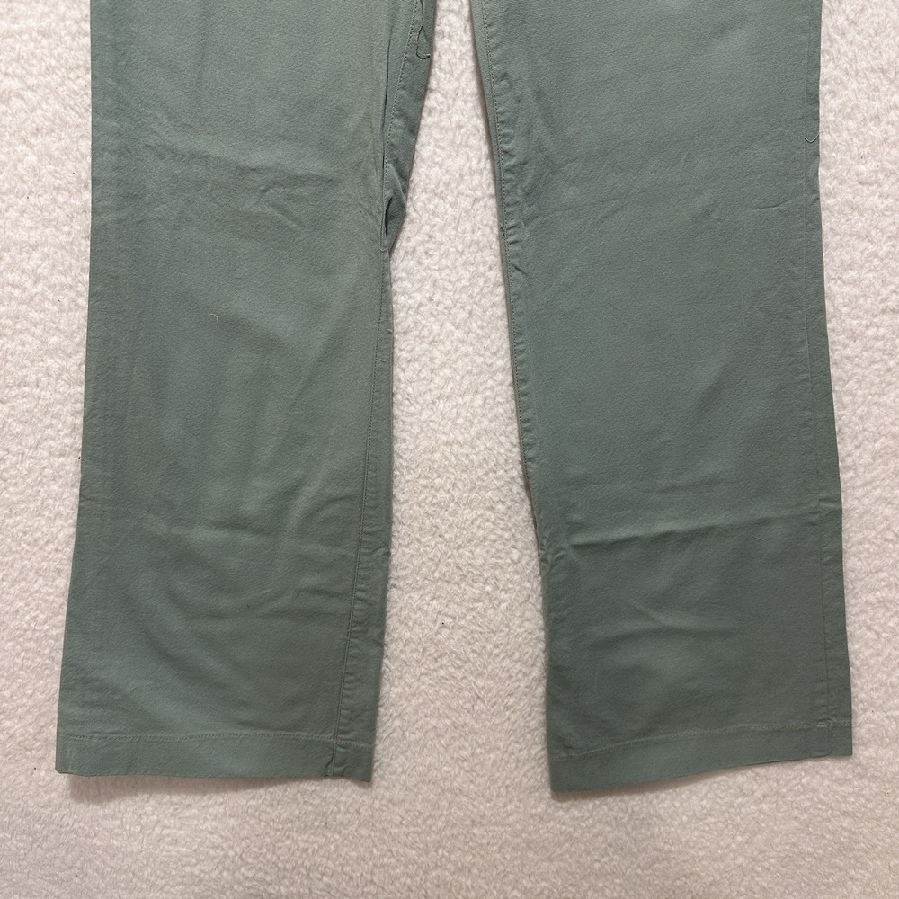 Alloy Rare Women's Light Green Flare Pants Size 9 Made‎ In USA - Picture 6 of 13